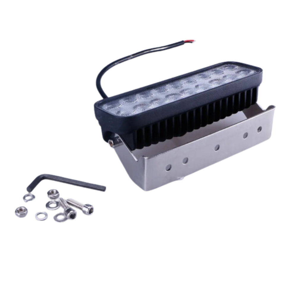 7 Inch 18x3W LED Light Bar - Ultra Flood Lights