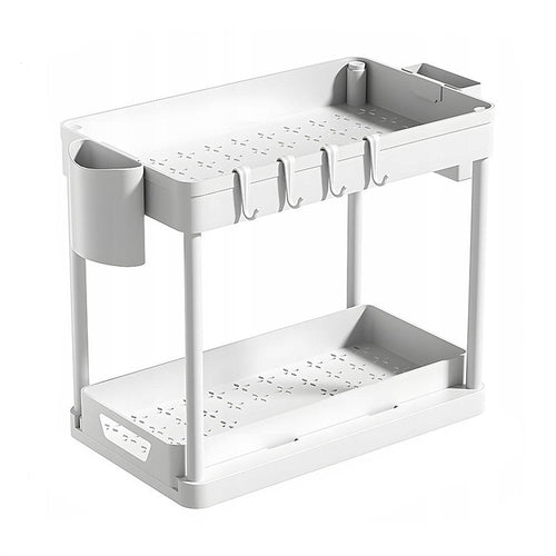 2 ks biely kuchynský organizér